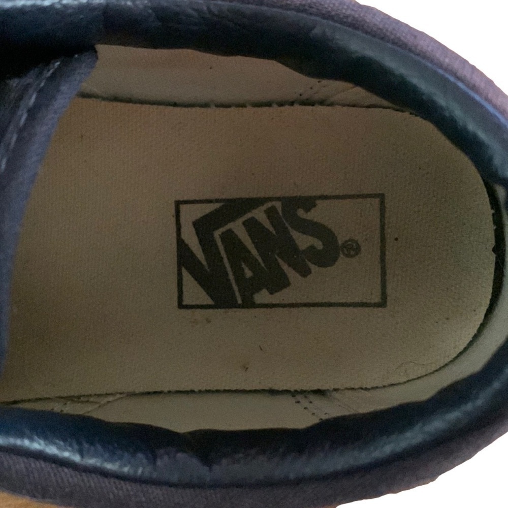 Vans Shoes, Size 9.5-Women, 8-Men, Navy & Rust/Brown - Picture 5 of 7